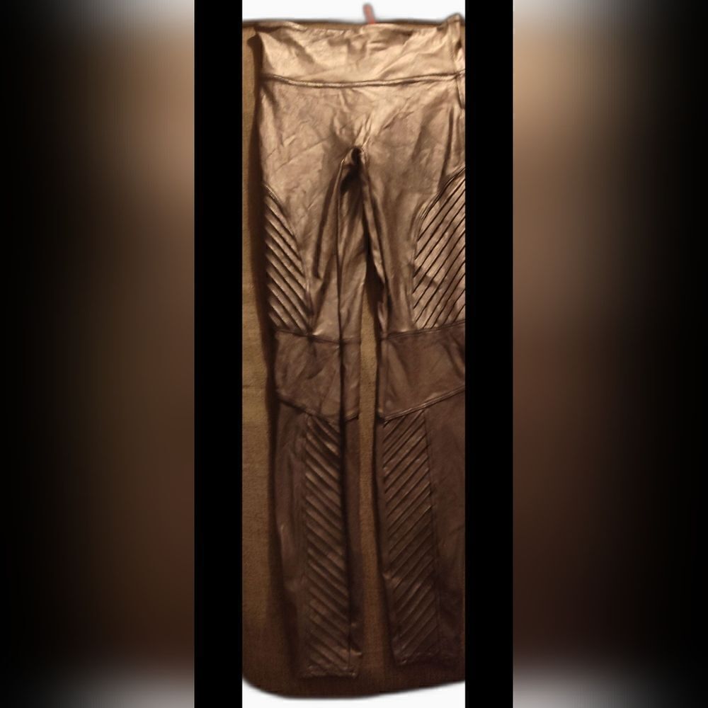 Spanx high waisted faux leather (210) leggings
